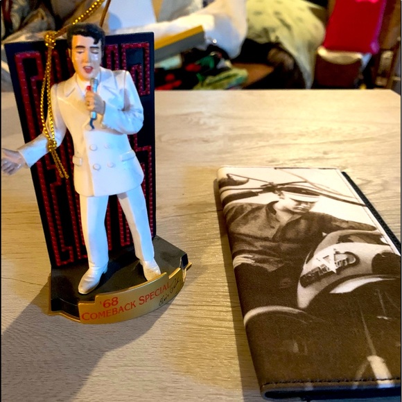 Other - Elvis Ornament and Checkbook Cover